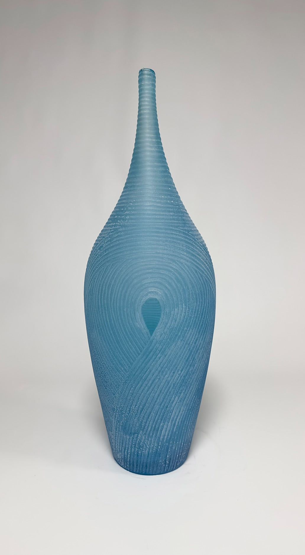 Smoky Beach Blue Vase