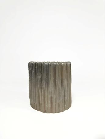 Hand Carved Semi-transparent Resin Candle Holder
