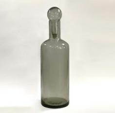 Glass Bottle Shaped Decor Accessory