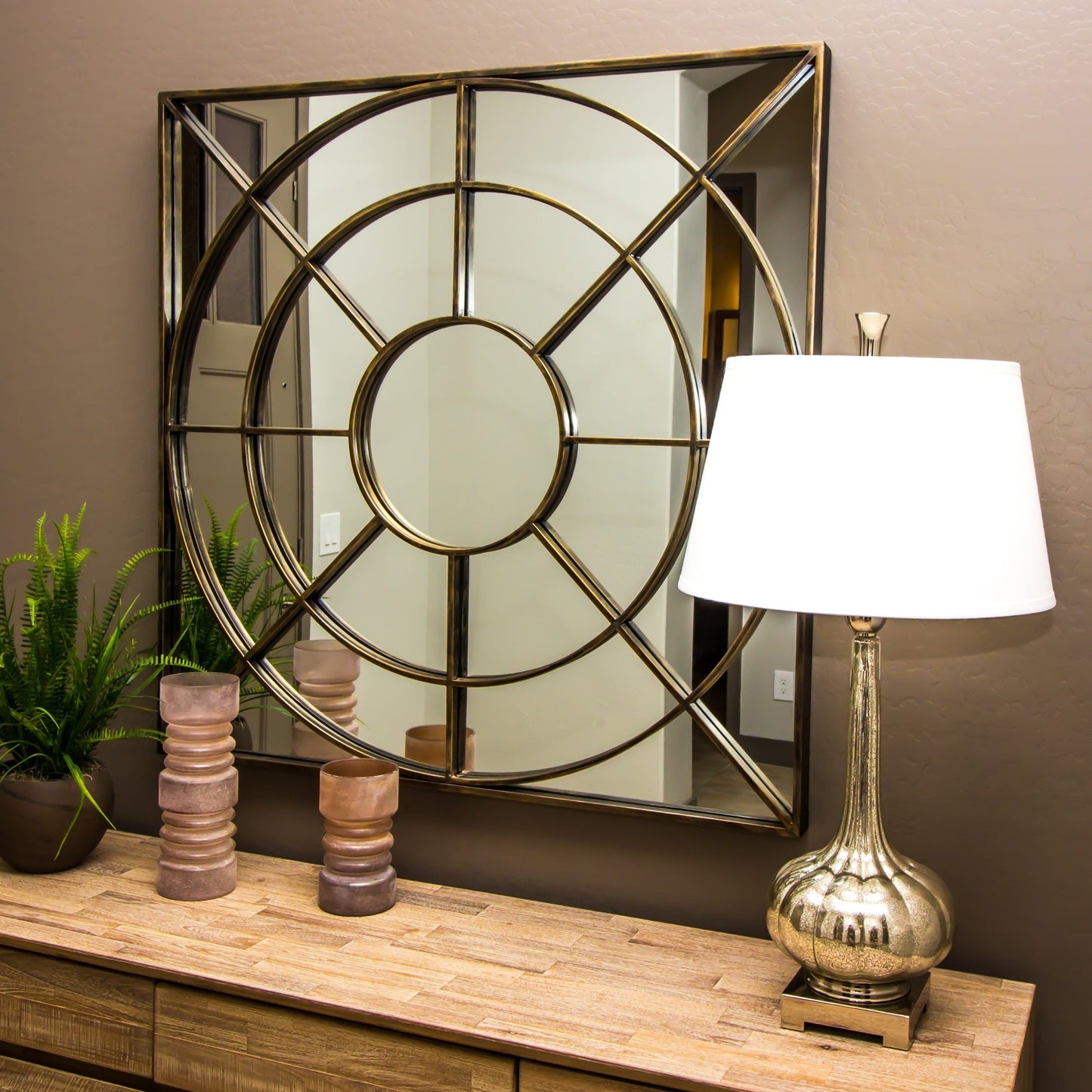 Metalic Wall Mirror