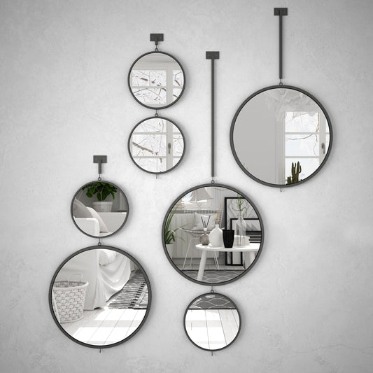 Modern Wall Mirror Collage Customizable