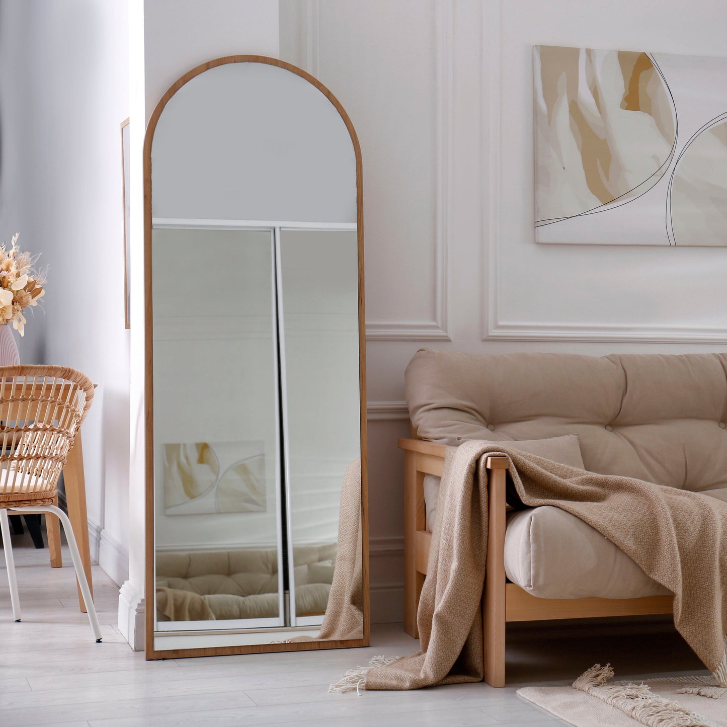 Standing Mirror for Room Interior Decor